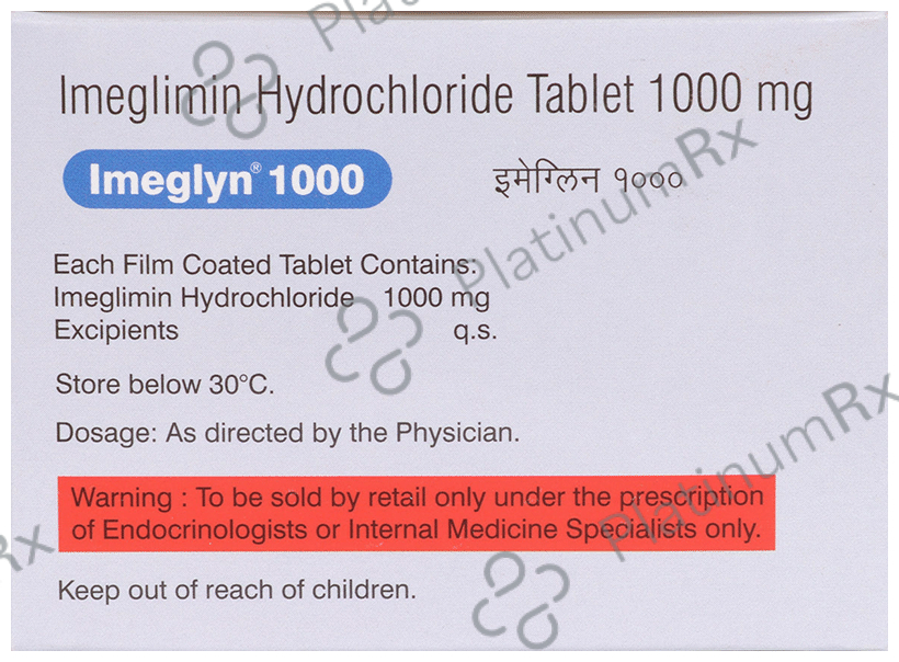 Imeglyn 1000mg Tablet 10s