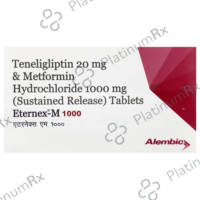 Eternex M 1000/20mg Tablet SR 10s