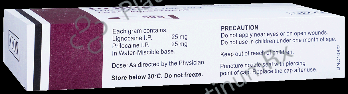 Prilox 25/25mg Cream 30gm