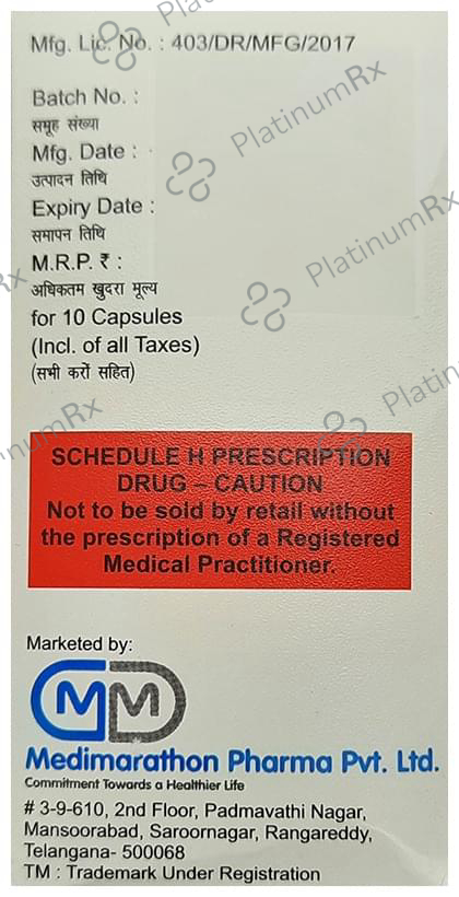 Nexipraz-D 40 Capsule SR