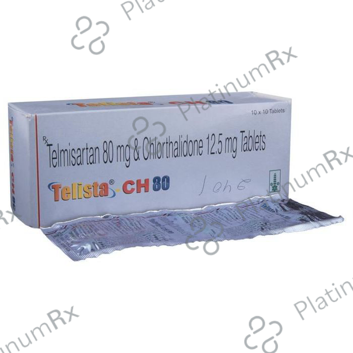 Telista CH 12.5/80mg Tablet 10s