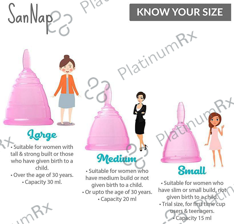 SanNap Menstrual Cup Large