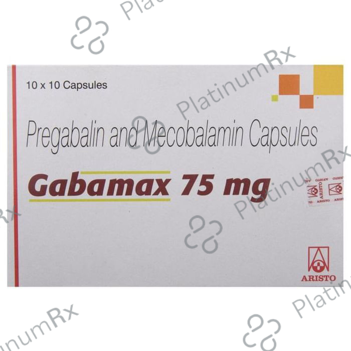 Gabamax 75mg Capsule