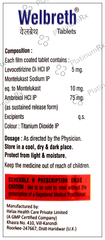 Welbreth Tablet SR