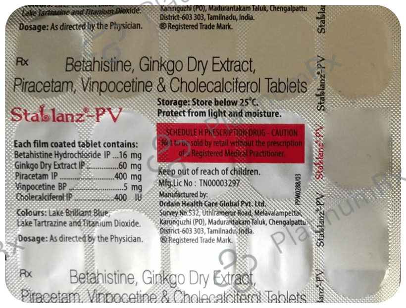 Stablanz PV Tablet 15s