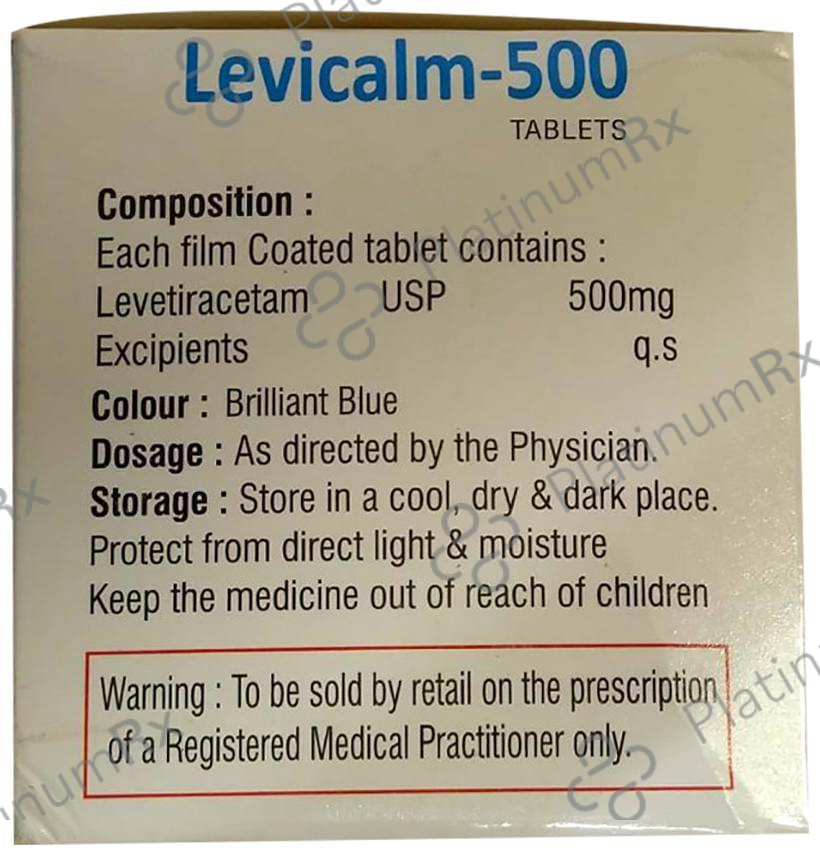 Levicalm 500 Tablet