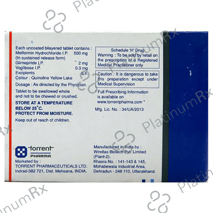 Azulix MV 2/500/0.3mg Tablet SR 10s