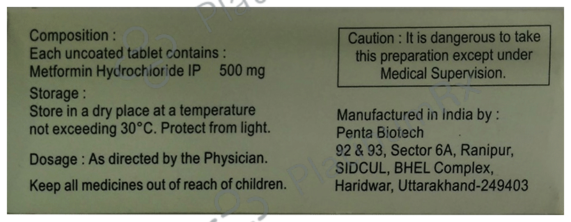 Metatime 500 Tablet 10 Tablet