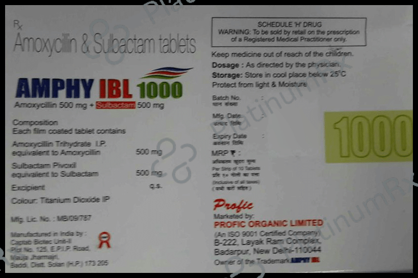 Amphy IBL 1000 Tablet
