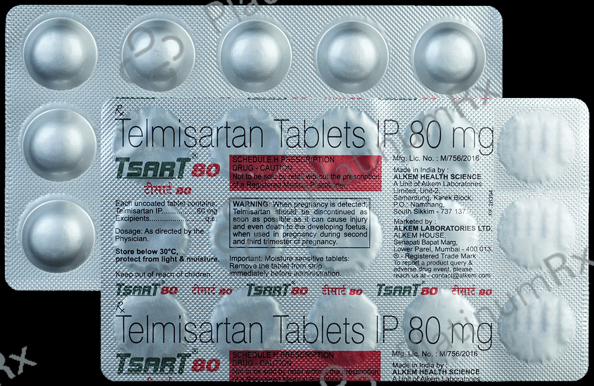 Tsart 80 Tablet 15 Tablet