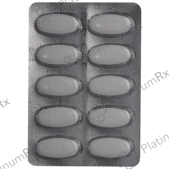 Keppra 1000mg Tablet 10s