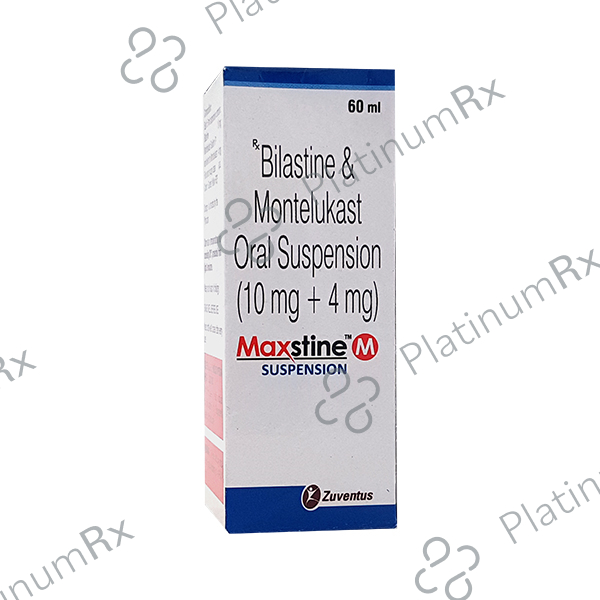 Maxstine M 10/4mg Oral Suspension 60ml