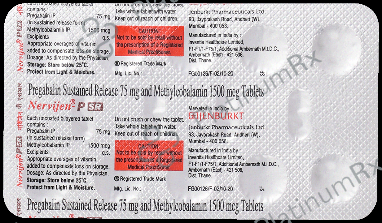 Nervijen-P SR Tablet 10s