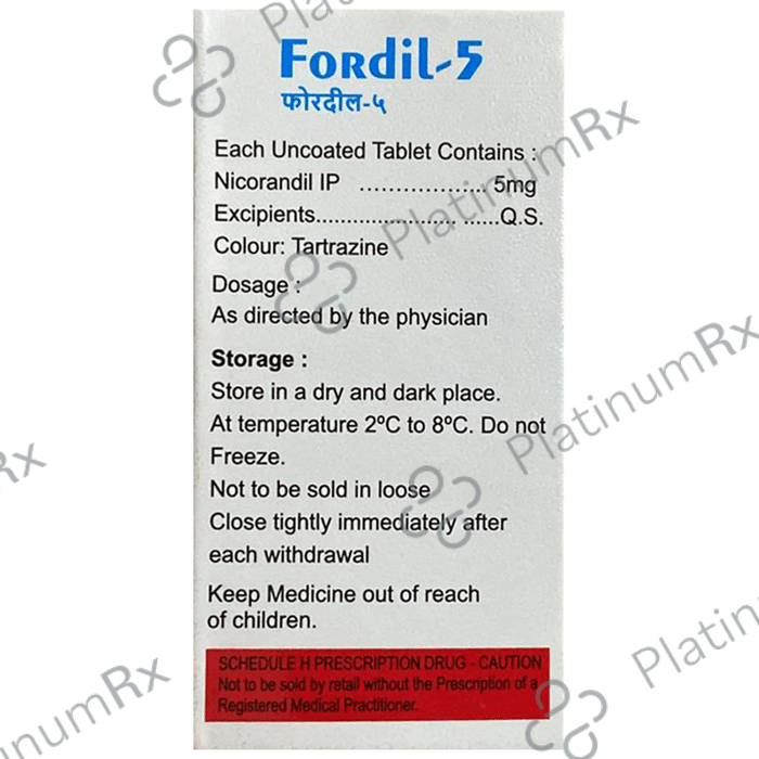 Fordil 5 Tablet