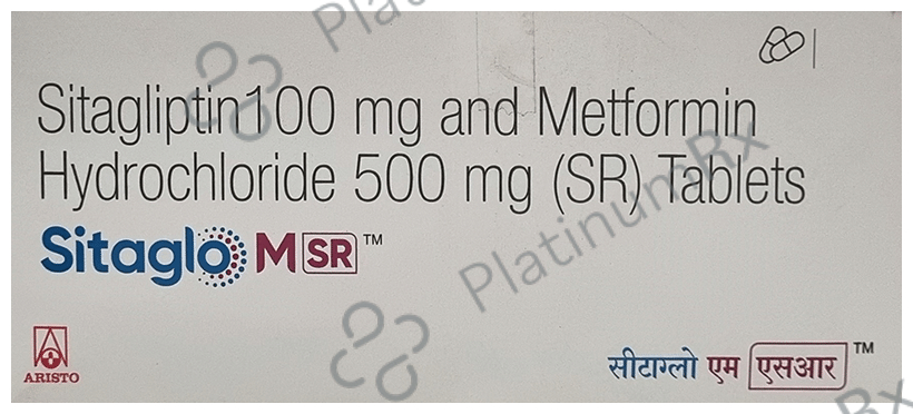 Sitaglo M 100/500mg Tablet SR 15s