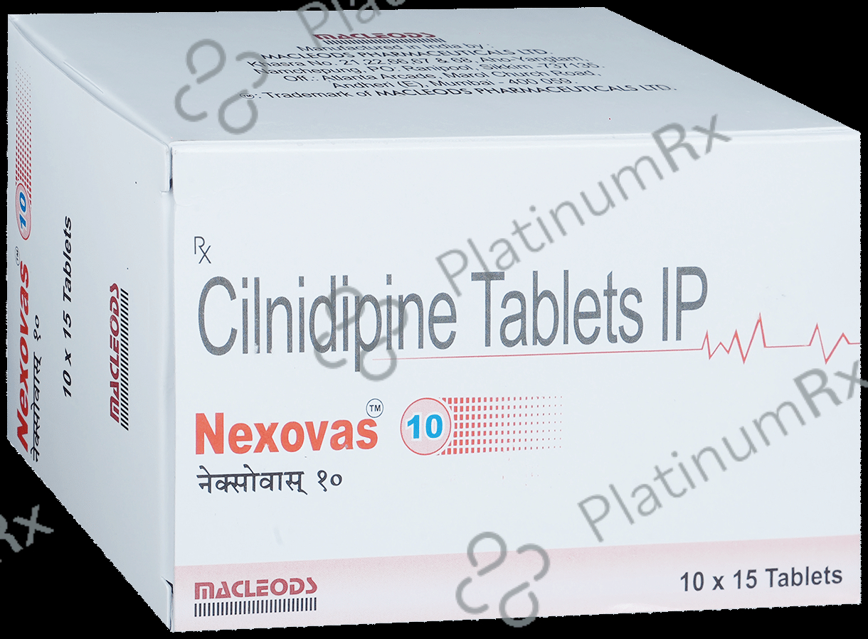Nexovas 10mg Tablet 15s