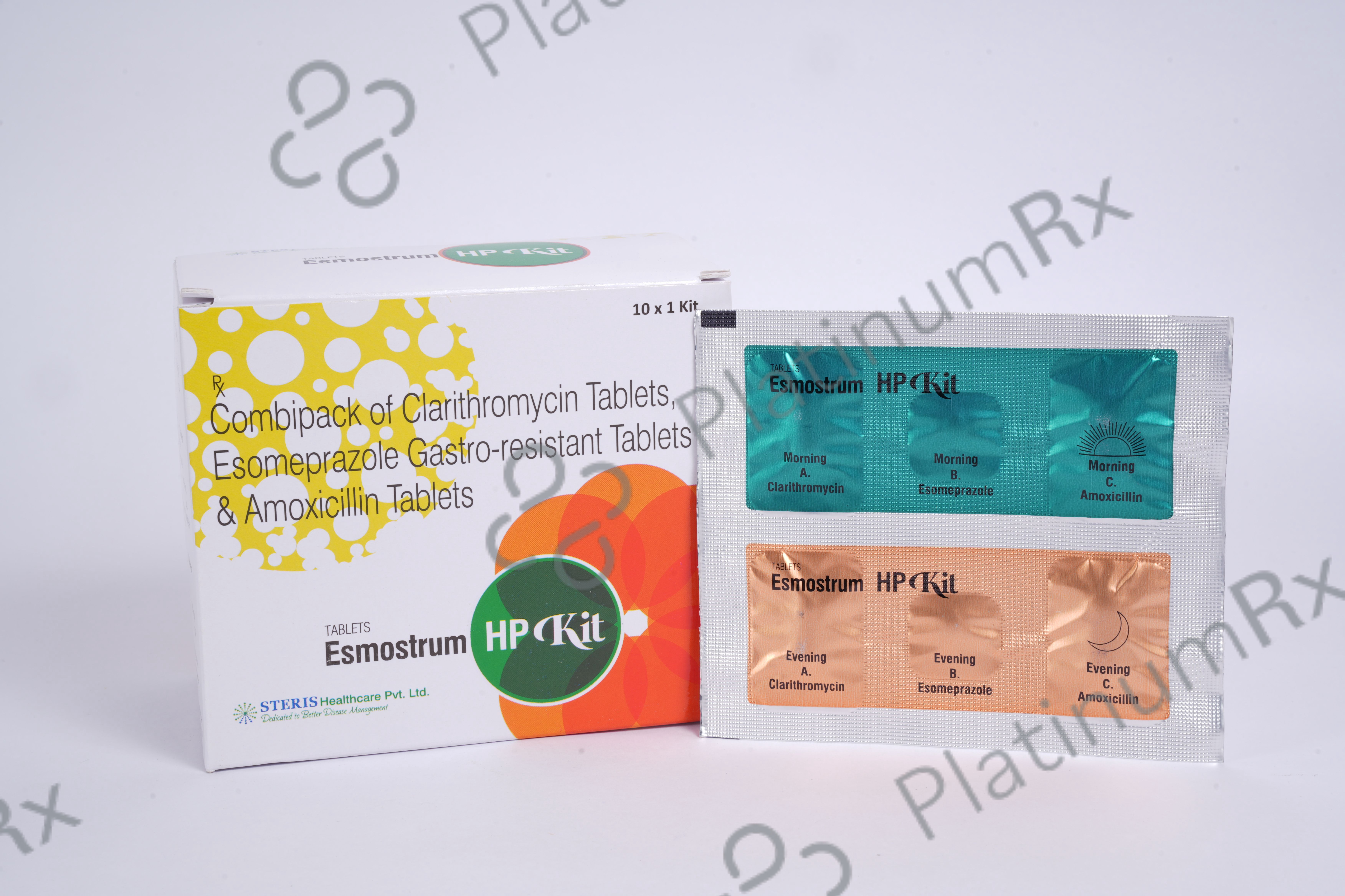 Esmostrum HP Kit 750/500/40mg Tablet 6s