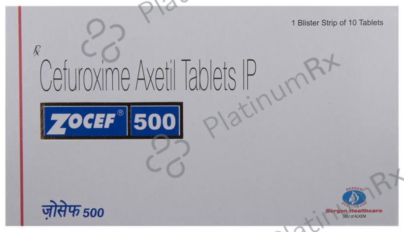 Zocef 500mg Tablet 10s