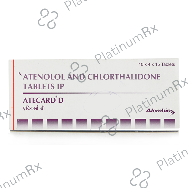 Atecard D 50/12.5mg Tablet 15s