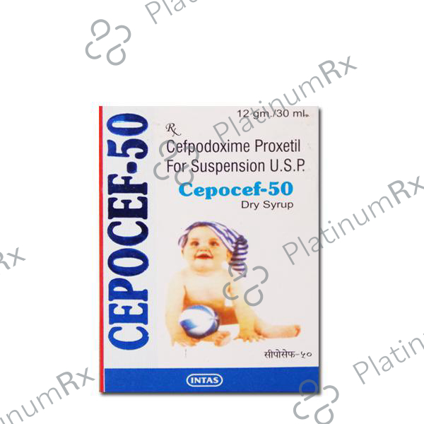 Cepocef 50mg Dry Syrup