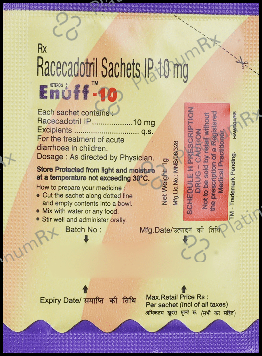 Enuff 10mg Sachet 1gm