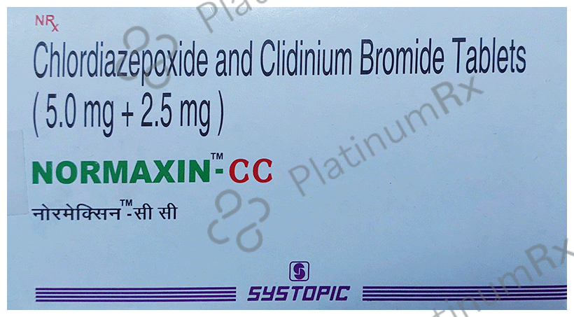 Normaxin CC 5mg/2.5mg Tablet