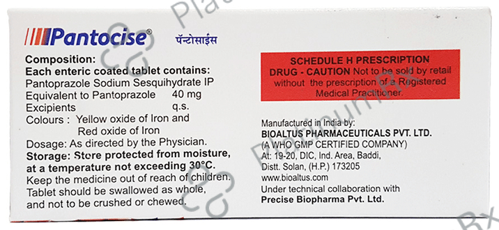 Pantocise Tablet