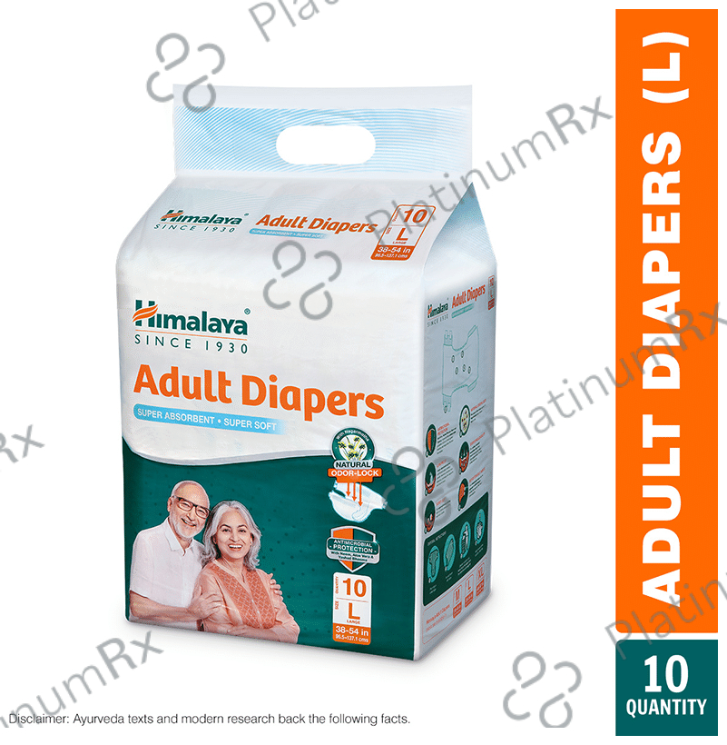 Himalaya Adult Diaper super absorbent super soft -Tape style Diaper Large