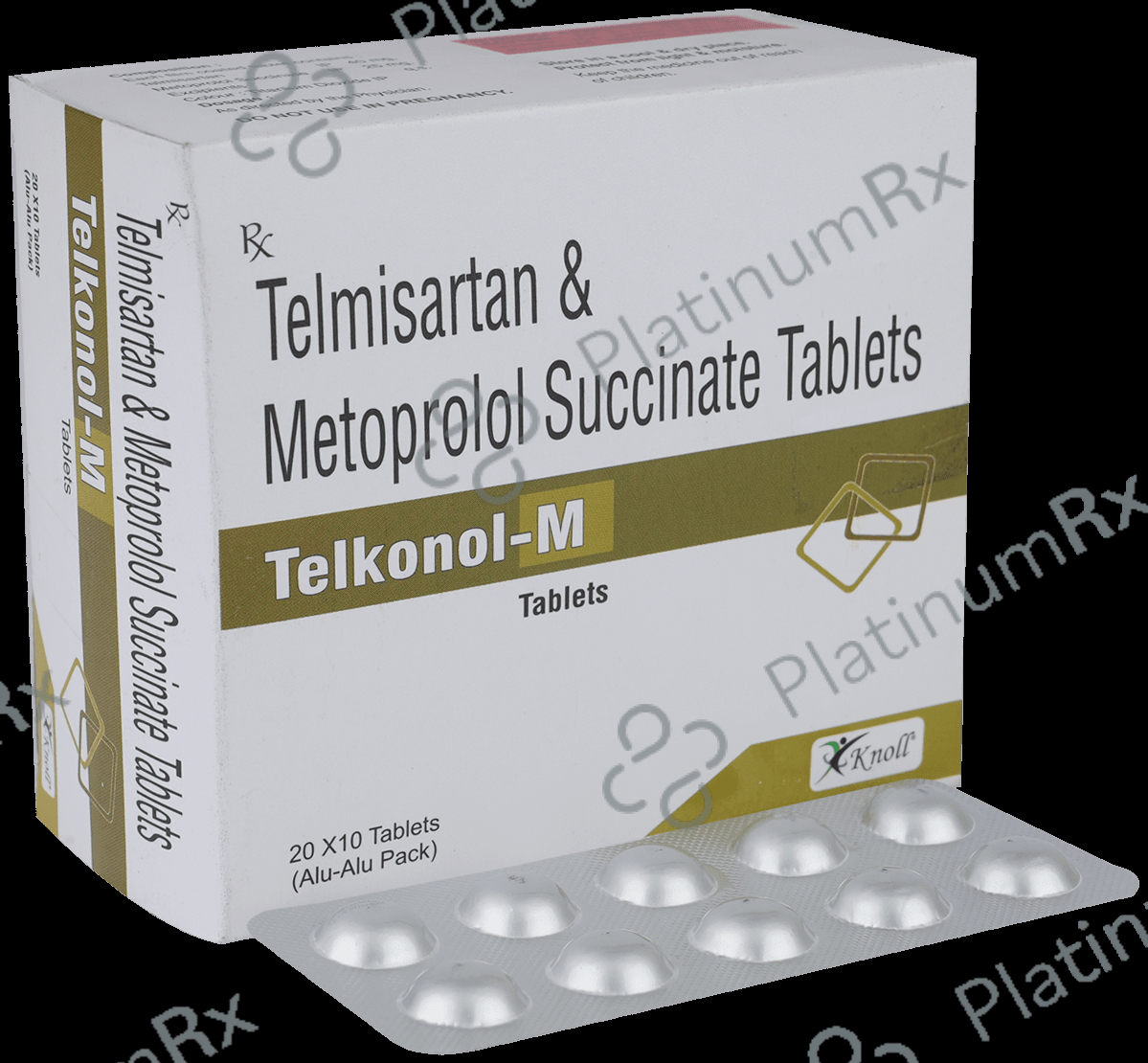 Telkonol M 40/25mg Tab 10s