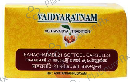Vaidyaratnam Sahacharadi 21 Soft Gel Capsule