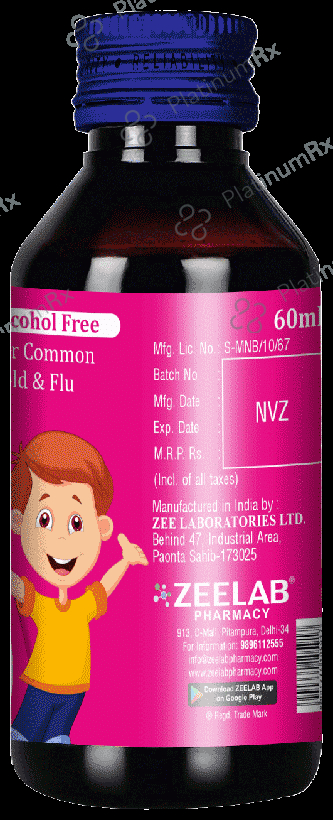 Kuffery Cold Oral Suspension Alcohol Free