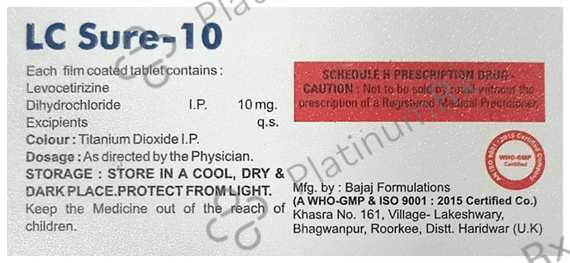 LC-Sure 10 Tablet