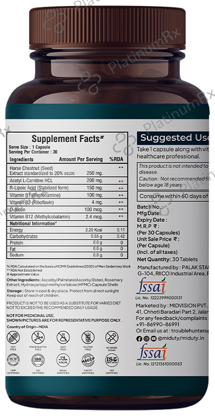 Miduty Nerve Pain Relief Capsule