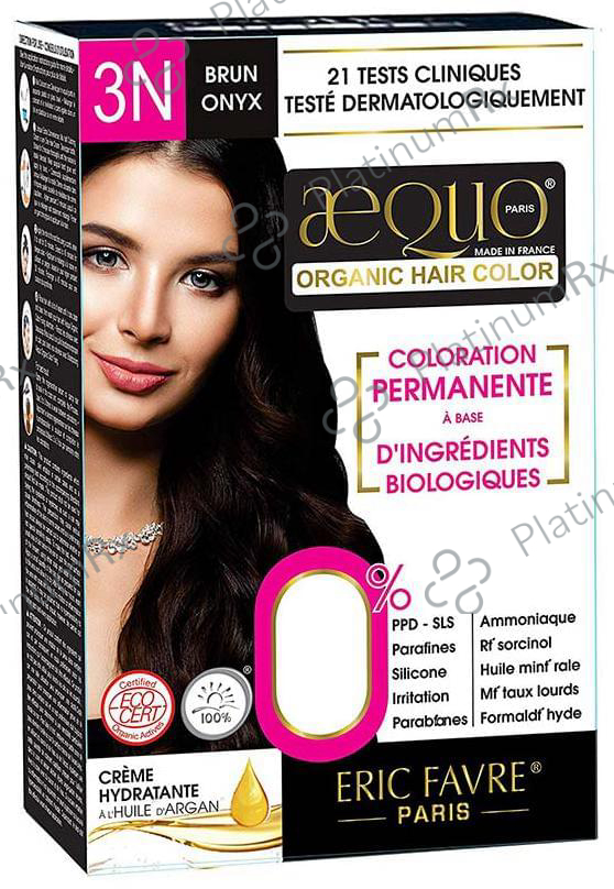 Aequo Organic Hair Color Dark Brown 3N