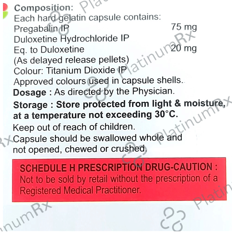 Lycegalin Duo 75 Capsule DR