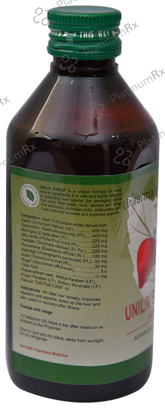 Unifarma Herbals Uniliv Syrup