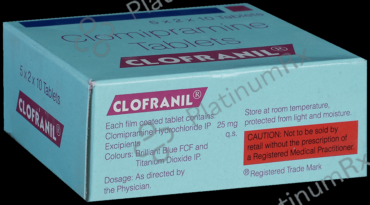 Clofranil 25mg Tablet 10s