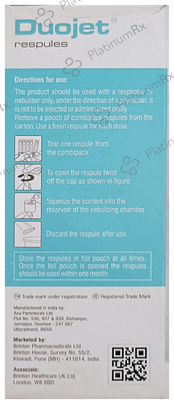Duojet Respules (2.5 ml Each)