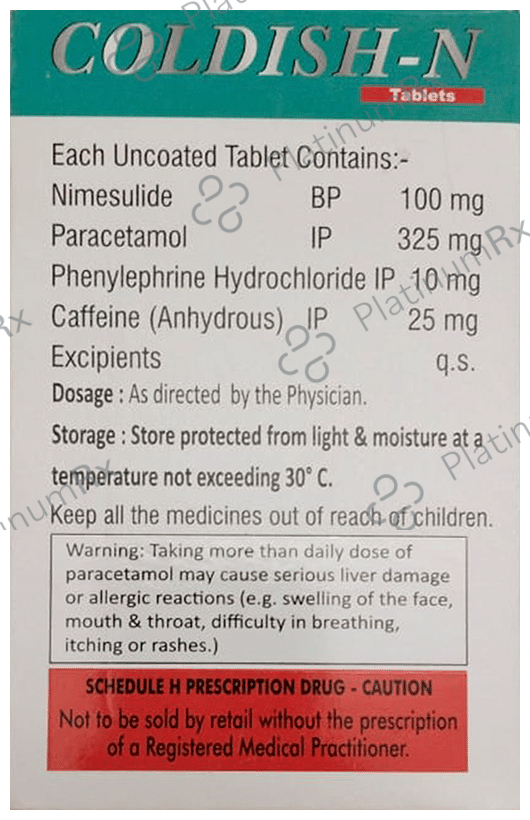 Coldish-N Tablet