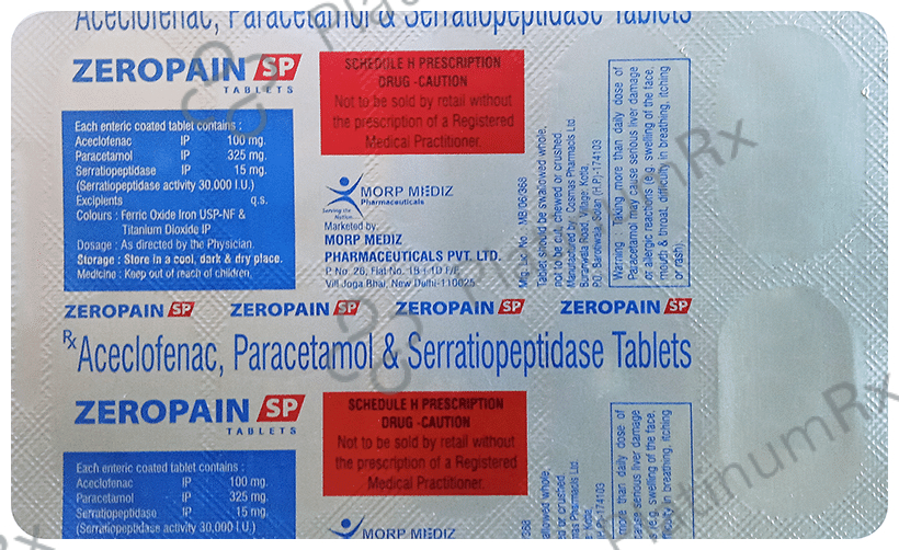 Zeropain SP Tablet