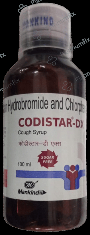 Codistar-DX Syrup Sugar Free 100 Syrup