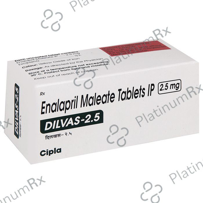 Dilvas 2.5mg Tablet 10s