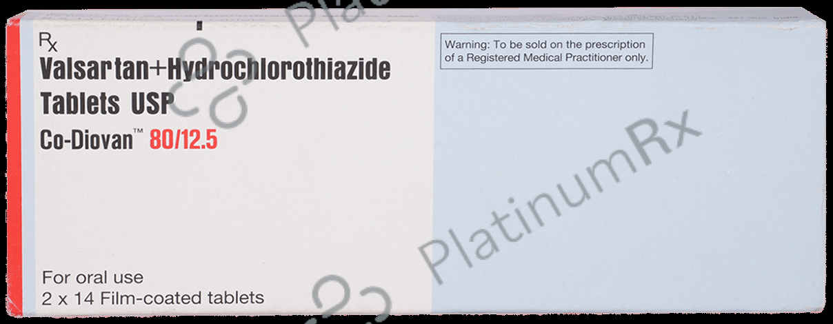 Co Diovan 80/12.5mg Tablet 14s