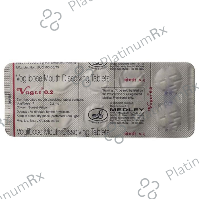 Vogli 0.2mg Tablet MD 10s