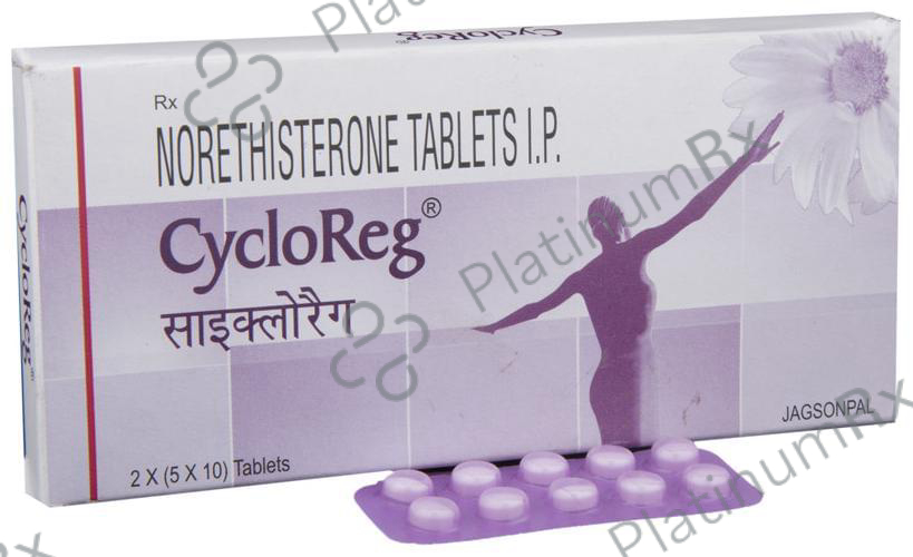 Cycloreg 5mg Tablet 10s