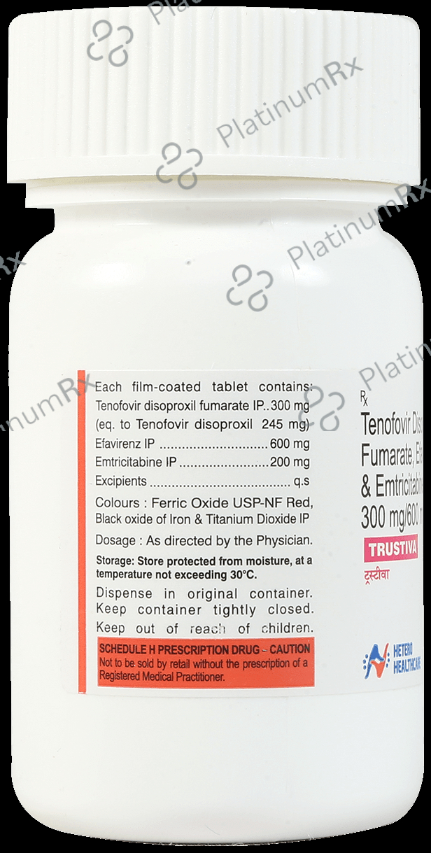 Trustiva 600/200/300mg Tablet 30s