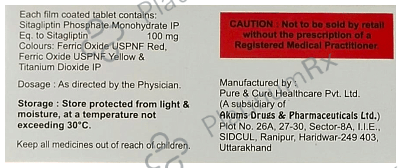 Sita-IN 100mg Tablet