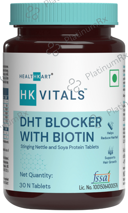 Healthkart HK Vitals DHT Blocker with Biotin - For Hair Health -
