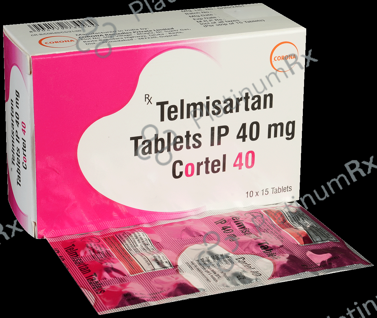 Cortel 40mg Tablet 15s