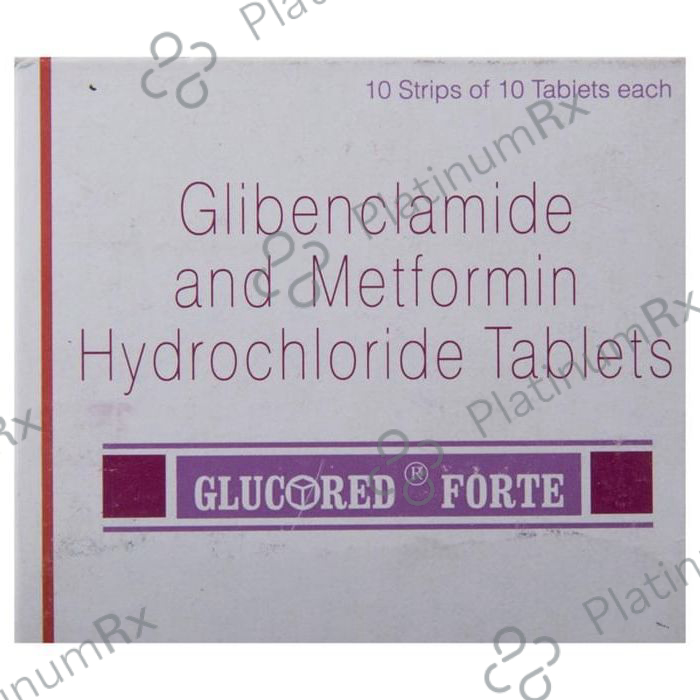 Glucored Forte 5/500mg Tablet 10s